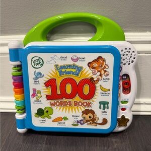 LeapFrog Learning Friends 100 Words Electronic Book - Infant Baby Toddler